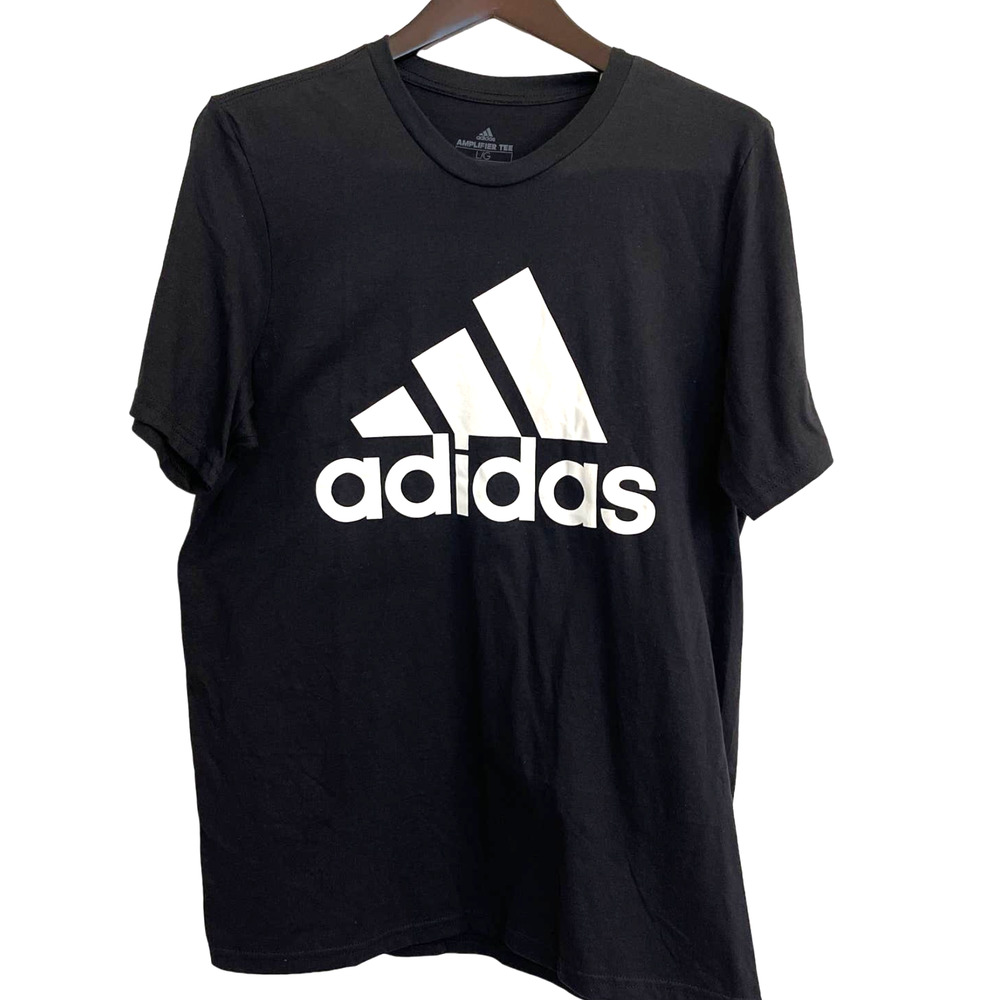 NWT Adidas Men’s Basic Black T-shirt Sz L NWT